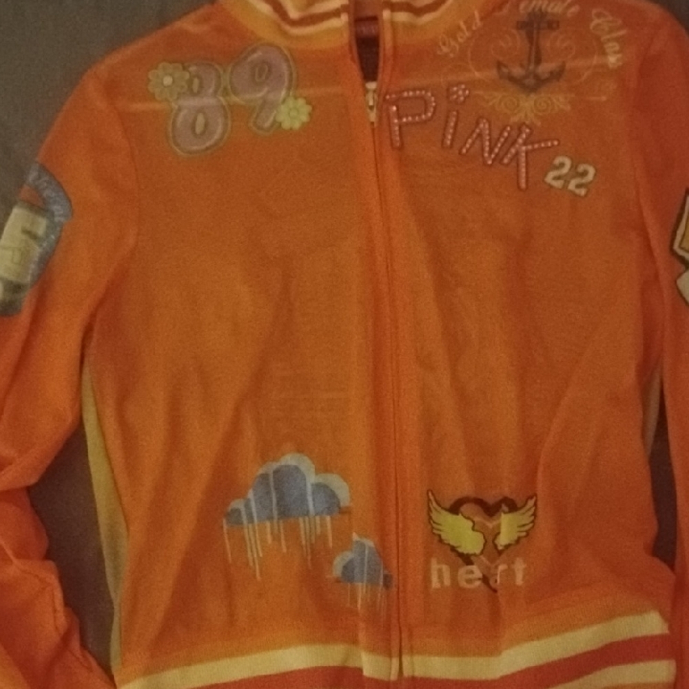 Vibrant Orange Raincoat for Women